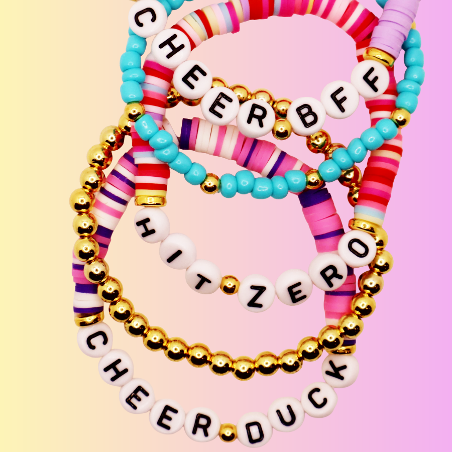 Cheer Expressions Bracelet Set