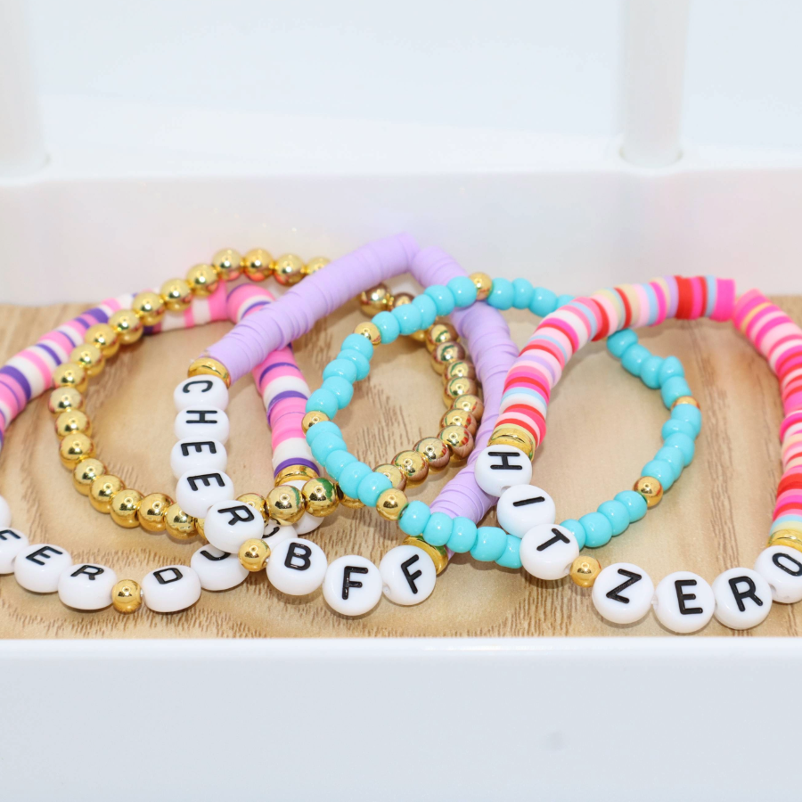 Cheer Expressions Bracelet Set